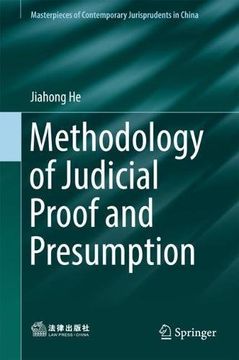 portada Methodology of Judicial Proof and Presumption (Masterpieces of Contemporary Jurisprudents in China)