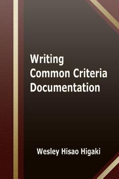 portada Writing Common Criteria Documentation