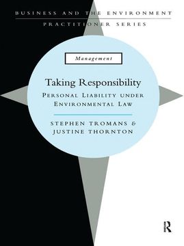 portada Taking Responsibility: Personal Liability Under Environmental Law (en Inglés)