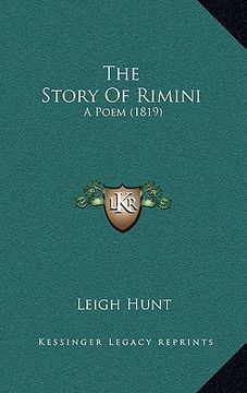 portada the story of rimini: a poem (1819) (in English)