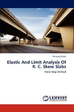 portada elastic and limit analysis of r. c. skew slabs (en Inglés)