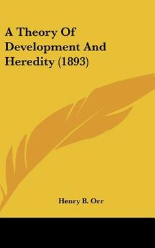 portada a theory of development and heredity (1893) (en Inglés)