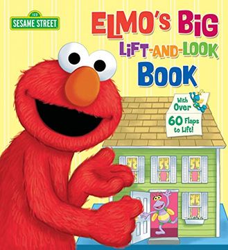 portada Elmo's big Lift-And-Look Book (Sesame Street) (en Inglés)