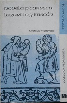 portada Novela picaresca: Lazarillo y Buscon (Textos clasicos) (Spanish Edition)
