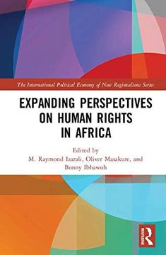 portada Expanding Perspectives on Human Rights in Africa (The International Political Economy of new Regionalisms Series) (en Inglés)
