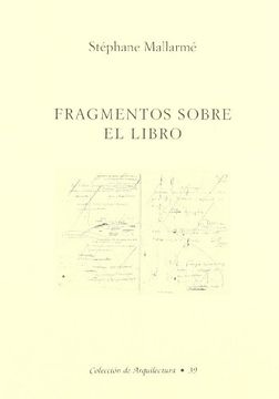 portada Fragmentos Sobre el Libro (in Spanish)