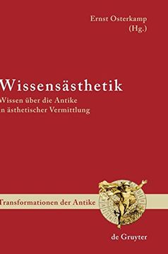 portada Wissensästhetik (Transformationen der Antike) 
