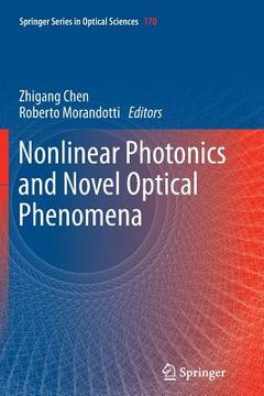 portada Nonlinear Photonics and Novel Optical Phenomena (en Inglés)