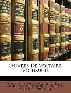 portada OEuvres De Voltaire, Volume 41 (en Francés)