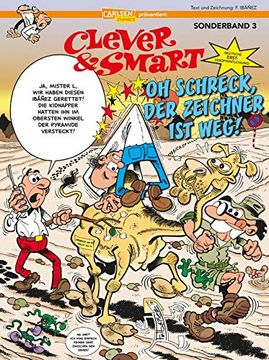 portada Clever und Smart Sonderband 3: Oh Schreck, der Zeichner ist Weg! (3) (en Alemán)