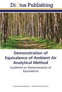 portada Demonstration of Equivalence of Ambient Air Analytical Method: Guideline on Demonstration of Equivalence