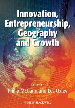 portada innovation, entrepreneurship, geography and growth (en Inglés)
