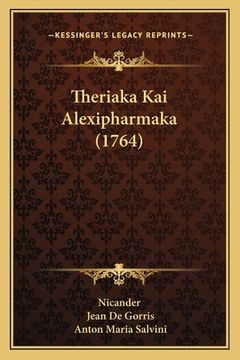 portada Theriaka Kai Alexipharmaka (1764)