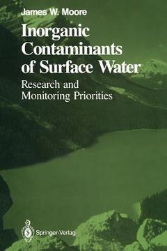 portada inorganic contaminants of surface water: research and monitoring priorities (in English)