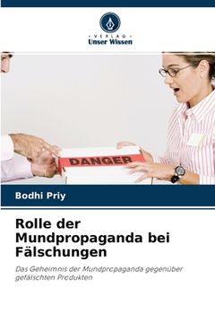 portada Rolle der Mundpropaganda bei Fälschungen (en Alemán)