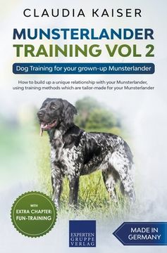 portada Munsterlander Training Vol 2 - Dog Training for your grown-up Munsterlander (en Inglés)