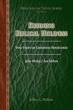 portada defining biblical holiness (en Inglés)