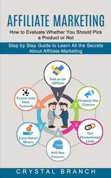 portada Affiliate Marketing: Step by Step Guide to Learn All the Secrets About Affiliate Marketing (How to Evaluate Whether You Should Pick a Produ (en Inglés)