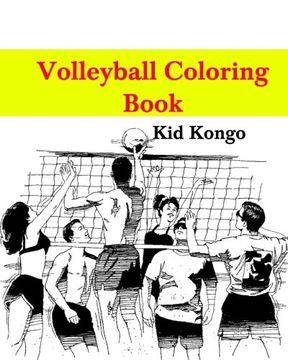 portada Volleyball Coloring Book