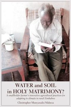 portada Water and Soil in Holy Matrimony?: A smallholder farmer's innovative agricultural practices for adapting to climate in rural Zimbabwe (in English)