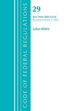 portada Code of Federal Regulations, Title 29 Labor (in English)