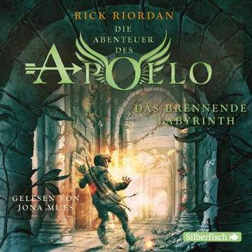 portada Die Abenteuer des Apollo 3: Das Brennende Labyrinth: 5 cds (in German)