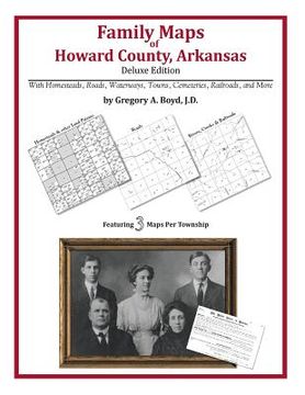 portada Family Maps of Howard County, Arkansas (en Inglés)