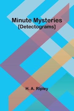 portada Minute Mysteries [Detectograms] (en Inglés)