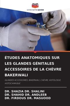 portada Études Anatomiques Sur Les Glandes Génitales Accessoires de la Chèvre Bakerwali (en Francés)