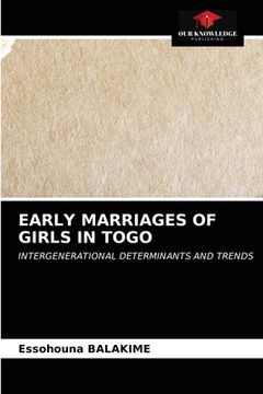 portada Early Marriages of Girls in Togo (in English)