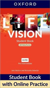 portada Life Vision Pre-Intermediate Student Book with Online Practice (en Inglés)