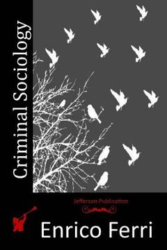 portada Criminal Sociology
