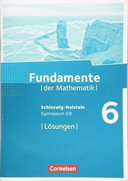 portada Fundamente der Mathematik 6. Schuljahr - Schleswig-Holstein g9 - Lösungen zum Schülerbuch (en Alemán)