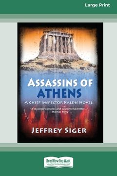 portada Assassins of Athens [Standard Large Print 16 pt Edition] (in English)