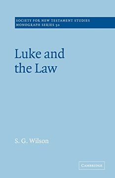 portada Luke and the law (Society for new Testament Studies Monograph Series) (en Inglés)
