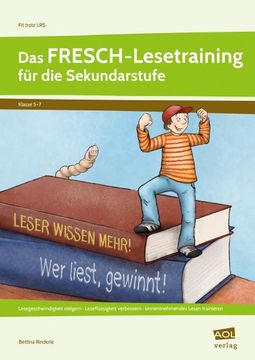 portada Das Fresch-Lesetraining für die Sekundarstufe (en Alemán)