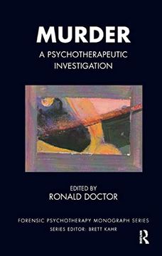 portada Murder: A Psychotherapeutic Investigation (The Forensic Psychotherapy Monograph Series) 