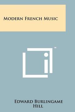 portada modern french music (en Inglés)
