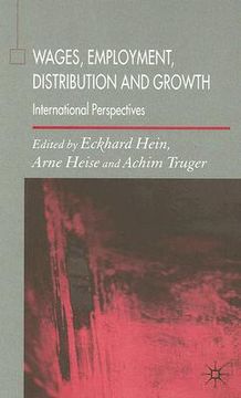 portada wages, employment, distribution and growth: international perspectives (en Inglés)