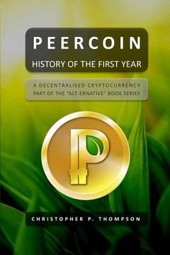 portada Peercoin - History of the First Year