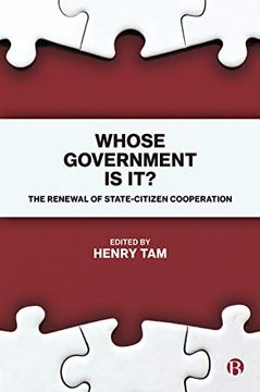 portada Whose Government is It? The Renewal of State-Citizen Cooperation (en Inglés)
