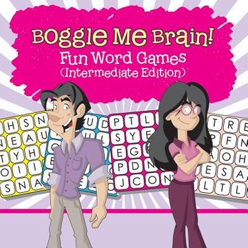 portada Boggle Me Brain! Fun Word Games (Intermediate Edition) (en Inglés)