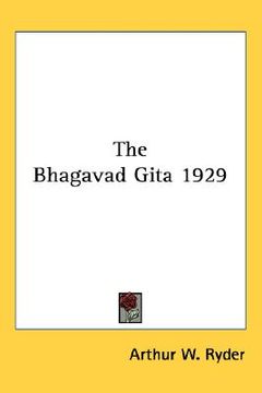 portada the bhagavad gita 1929 (en Inglés)