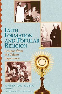 portada faith formation and popular religion: lessons from the tegano experience (en Inglés)