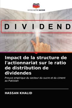 portada Impact de la structure de l'actionnariat sur le ratio de distribution de dividendes (in French)