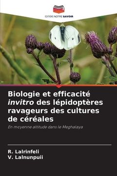 portada Biologie et efficacité invitro des lépidoptères ravageurs des cultures de céréales (in French)