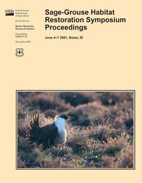portada Sage-Grouse Habitat Restoration Symposium Proceedings (in English)