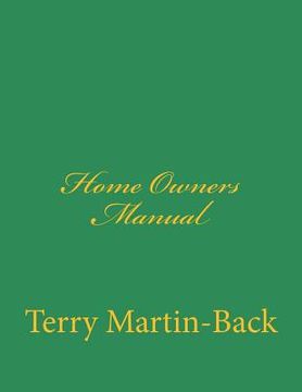 portada Home Owners Manual (in English)