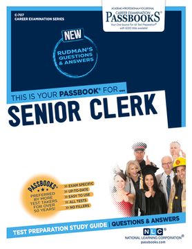 portada Senior Clerk (C-707): Passbooks Study Guide Volume 707 (en Inglés)