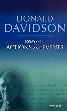 portada Essays on Actions and Events (in English)